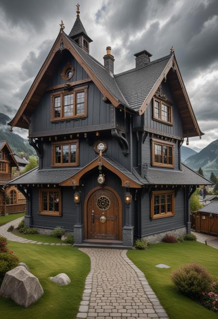 Dynamic Wildcard - steampunk house unleashed