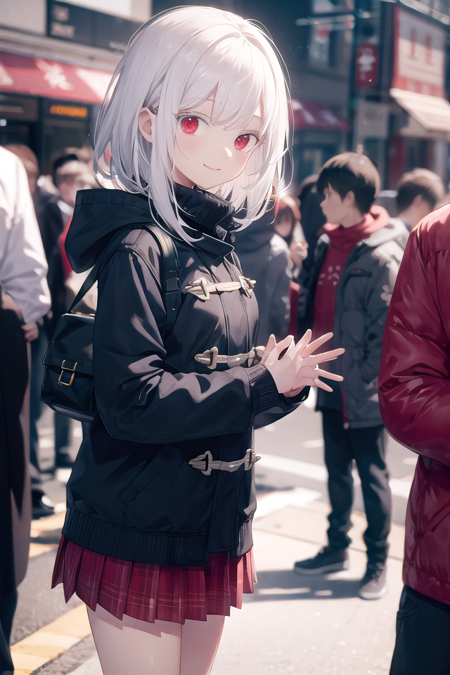White eyelashes / 白い睫毛