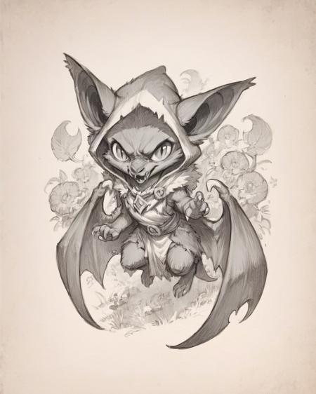 Fantasy Graphite Sketch [Illustration/\Pony]