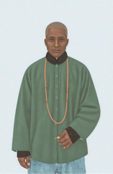 Qing Dynasty Commemorative Portrait Art Style