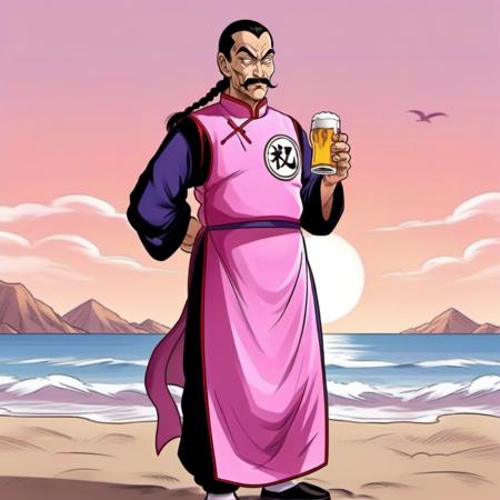 Tao Pai Pai - Dragon Ball - SDXL Realistic, Anime & 3D