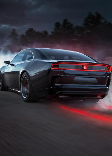 Dodge Charger Daytona SRT EV Concept (SDXL)