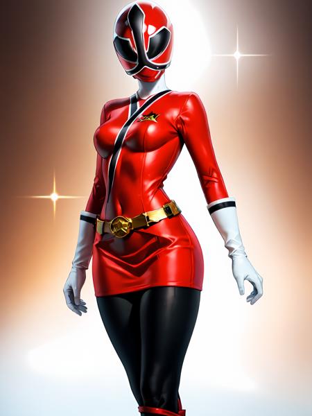 Female Shinken Red - Flexible Suit