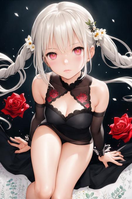 SilvermoonMix01 | delicate skin and hair texture