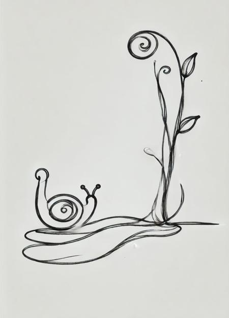 DonM - One Line/ Simple Drawings [SD,SDXL,Pony]版本SDXL (ID: 668383)
