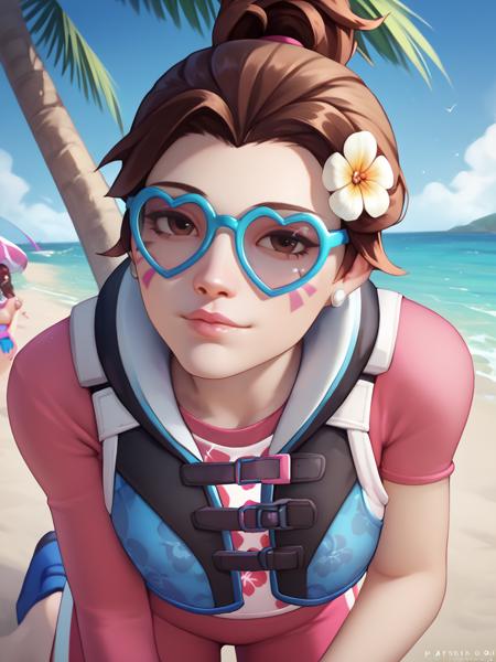 D.VA Waveracer Skin (Pony & Illustrious)版本Pony- v1.0 (ID: 480119)