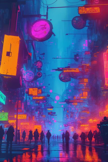 Urban Neon Style