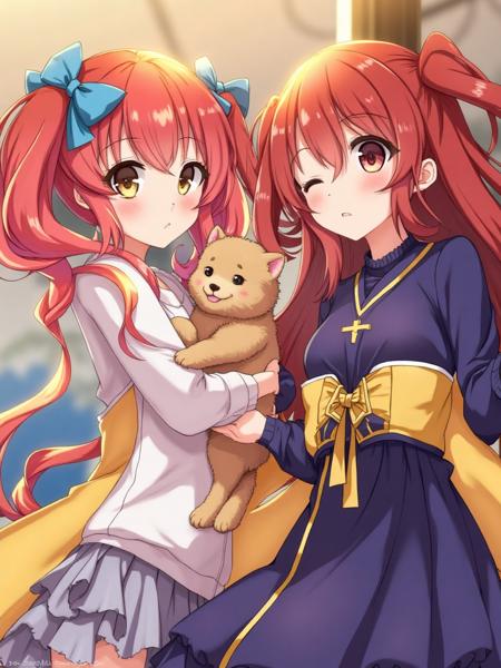 2Dfy FLUX (Multiple Girls & Pets Edition) | Anime Wallpaper版本v0_medium (ID: 1043693)