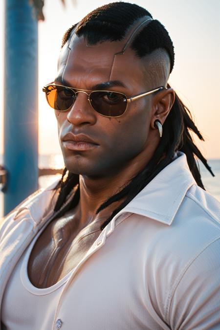 Placide from Cyberpunk 2077 [Pony]
