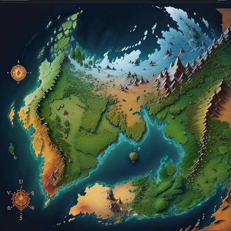 Table Rpg / D&D Maps - #10 - World map