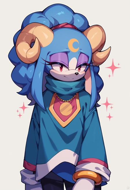 Ariem the Ram (Sonic) Pony/illustrious版本v1.0 (ID: 680876)