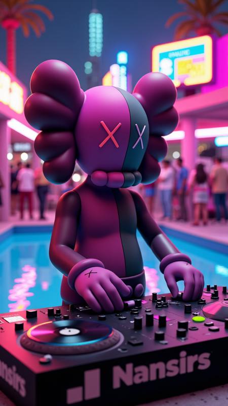 KAWS FIGURE FLUX