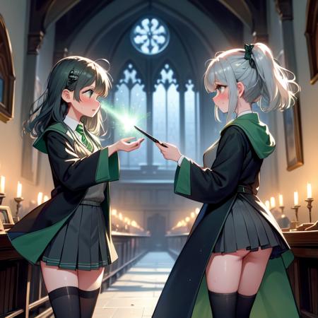 girl like slytherin