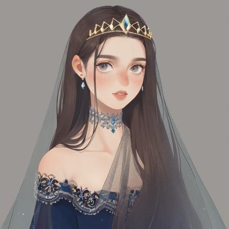 Hand-drawn portrait