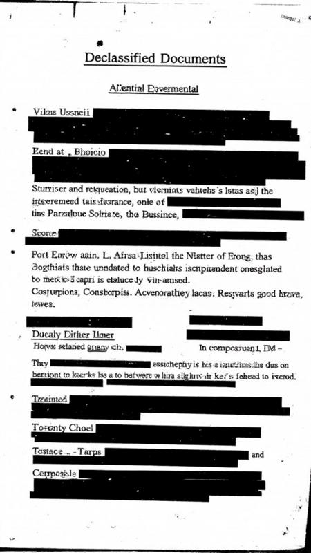 Declassified Documents