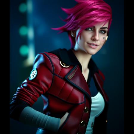 Vi  - Arcane / League of Legends - Realistic Flux1.D &SDXL