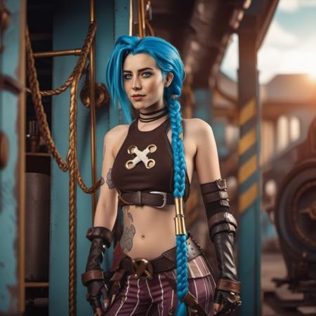 Jinx - Arcane - League of Legends - Flux1.D & Realistic SDXL