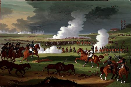 Napoleonic Era Battle Painting