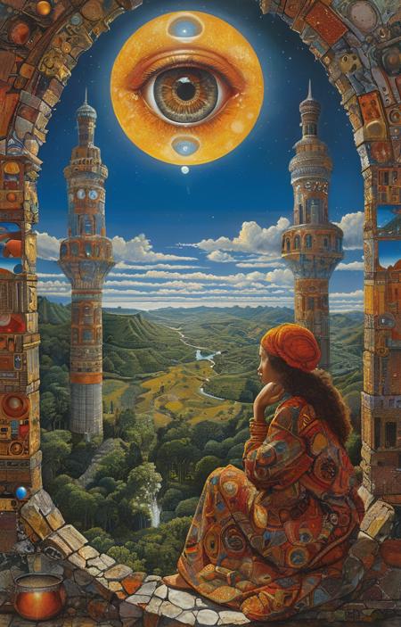 style of Mati Klarwein [SDXL] 376