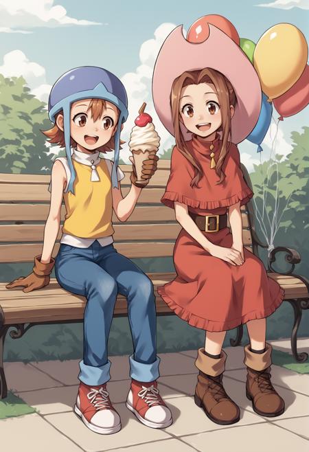 Mimi Tachikawa & Sora Takenouchi (Digimon Adventure) XL