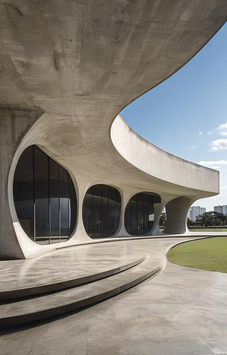 designed by Oscar Niemeyer [SDXL] 313