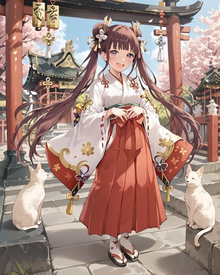 Miko Shrine Maiden Clothes