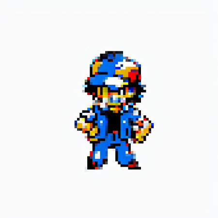 Pokemon Trainer Sprite PixelArt