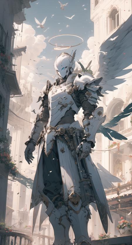 [LoRA] Mecha Angel  Concept (With dropout & noise version)
