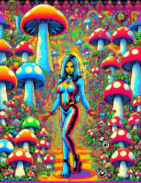 DonM - Shroom Kingdom 8bit [SD,SDXL,Pony]