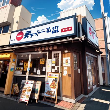 鶏ガラベースのこってりが有名なラーメン店 / tenkaippin SD15