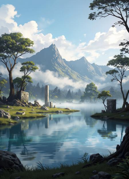 Dark Fantasy Digital Art Style