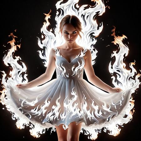 multiple-color flames LoRA [FLUX+XL+Pony]