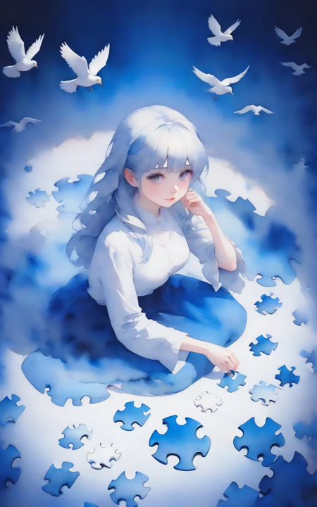 水粉插画/Gouache illustration/ガッシュイラストです/수분화 삽화版本v1.0 (ID: 636027)