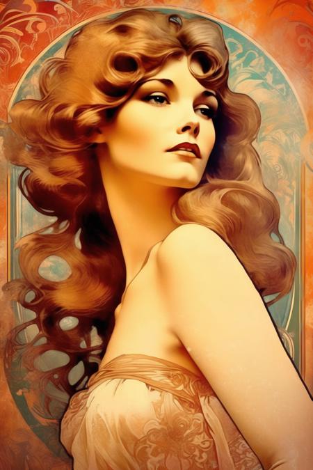 Alphonse Mucha Style