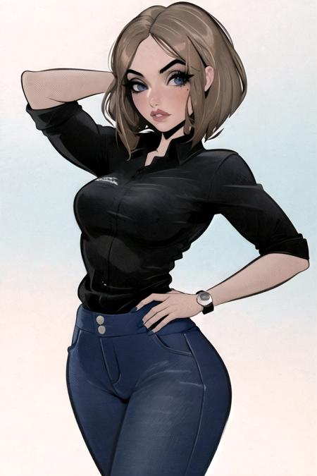 ?JAZY El Barto LoRA (Vintage Pinup Illustration) | ownwaifu