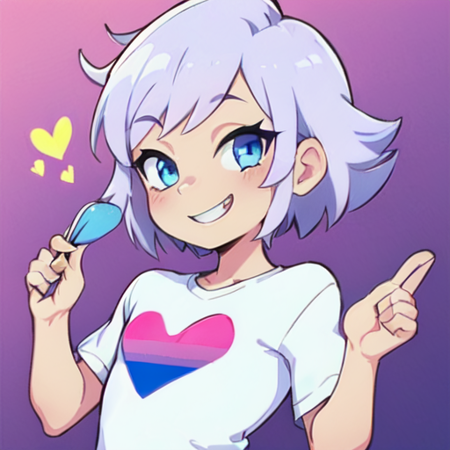 Bisexual Heart Shirt