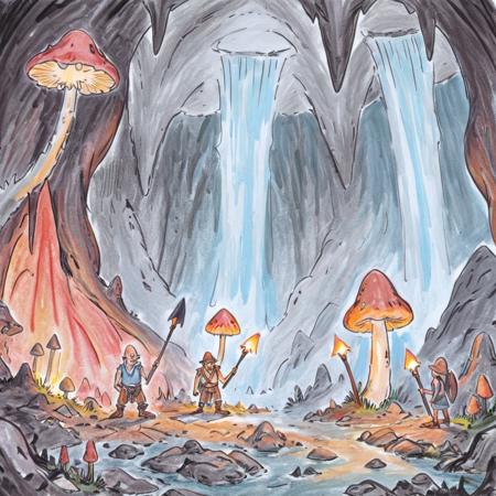 Dwarf Fortress Narrative Style (SDXL)