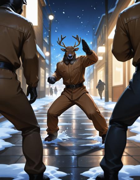 Reindeer Mask and Costume