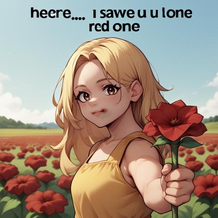 Here i Saved You the Red One Meme | Concept (Pony XL LoRA)