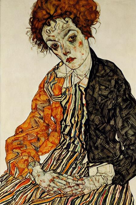 Egon Schiele Style版本v1.0 (ID: 885876)