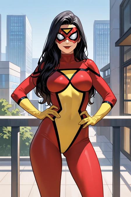 Spider-Woman (Jessica Drew) [LoRA]版本v1.0 Illustrious-XL v0.1 (ID: 1308402)