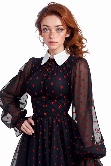 Fluttering Hearts Dress