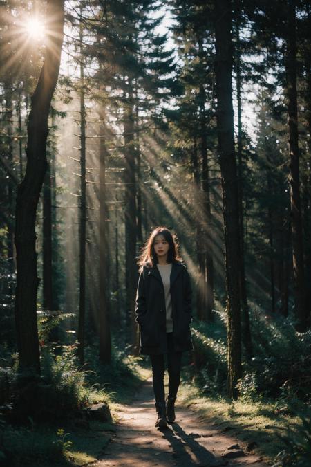 Tyndall effect-Light丁达尔效应