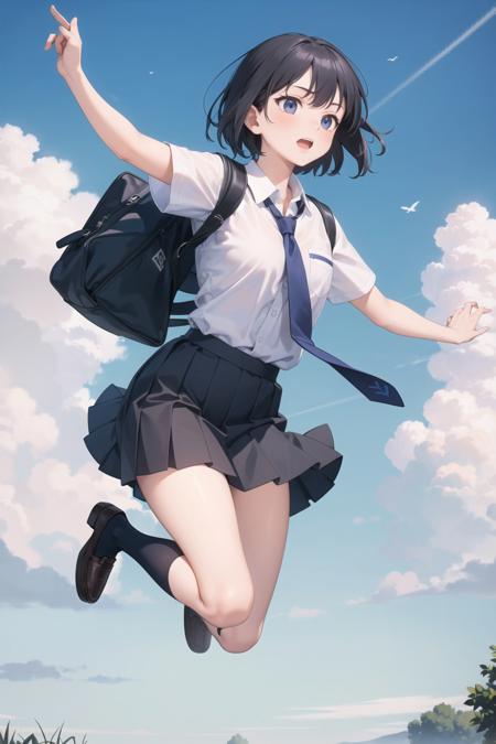 flying girl