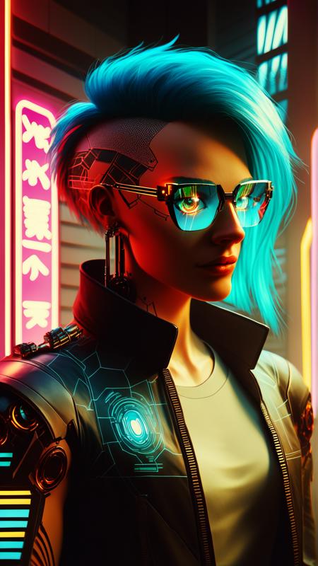 Cyberpunk World - Pony