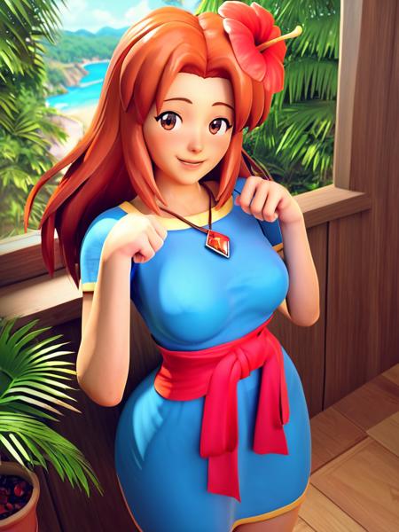 Marin (Zelda Link's Awakening) - SD 1.5 | XL PONY - by YeiyeiArt COMISSION
