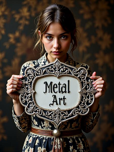 Metal Art - CE - XL & Flux版本V01a - Flux.1 D (ID: 1048190)