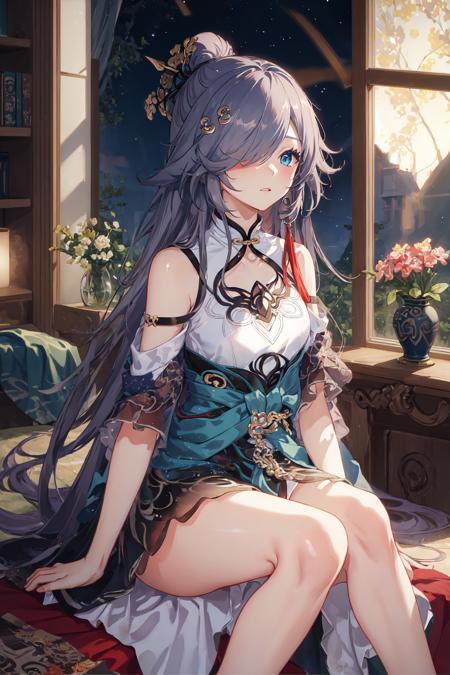 Honkai Impact 3rd-Fu Hua-Azure Empyrea | 崩坏三-符华-云墨丹心