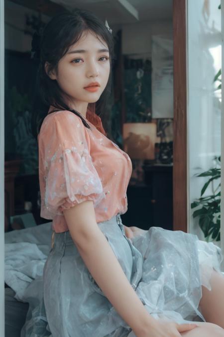 orange shirt