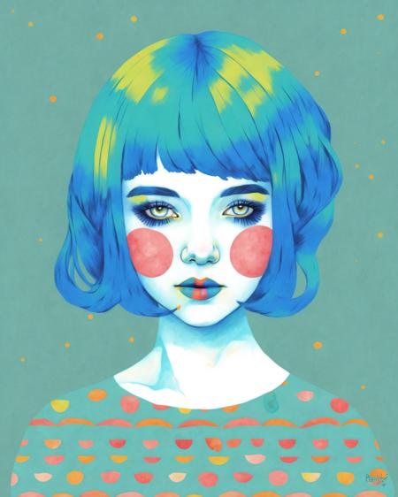 Graphic portrait